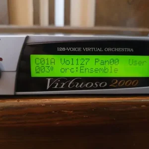 E-MU VIRTUOSO 2000, 128 VOICE VIRTUAL ORCHESTRA RACK MOUNT - Image 8
