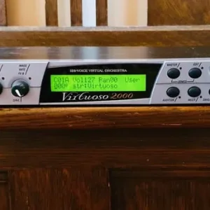 E-MU VIRTUOSO 2000, 128 VOICE VIRTUAL ORCHESTRA RACK MOUNT - Image 1