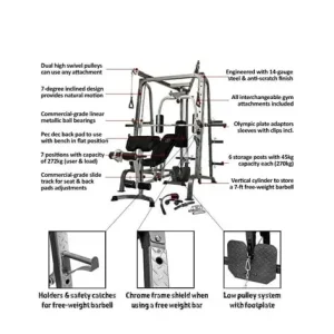 Marcy Smith machine and rack with dual cables - Image 7