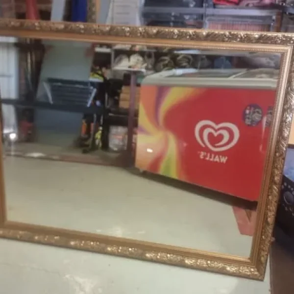 Gold Framed Mirror