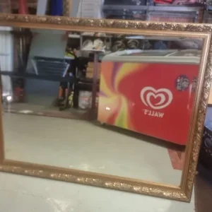 Gold Framed Mirror