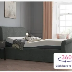 Single Adjustable Bed with Upholstory Frame - Image 2