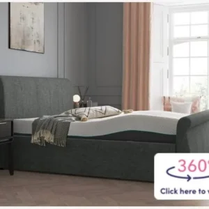 Single Adjustable Bed with Upholstory Frame - Image 3