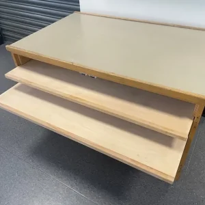 Sturdy set of 5 drawers to store large projects or paper supplies. - Image 5