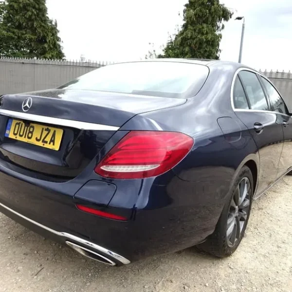 2018 Mercedes-Benz E-Class E350 SE Hybrid Auto – Front and Side Damage, Cat-N Salvage, Repairable