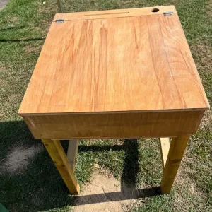 Wooden desk