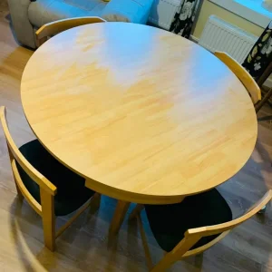 Dining table and chair compact £80 - Image 3
