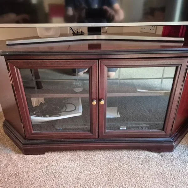 Corner Video Cabinet