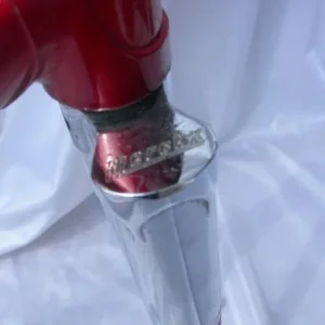 EDDY MERCKX PROFESSIONAL FLAME RED FLAT CROWN 60.5cm CTC FRAME & FORKS USED CON - Image 4