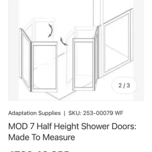 Wet room doors and frames - Image 3