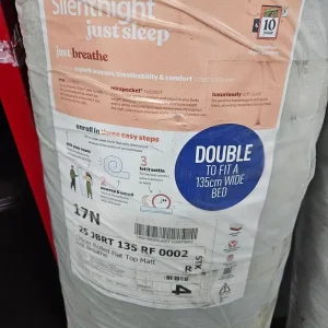 Silentnight Just Sleep Breathe 1000 Pocket Rolled Mattress, 4ft6 Double