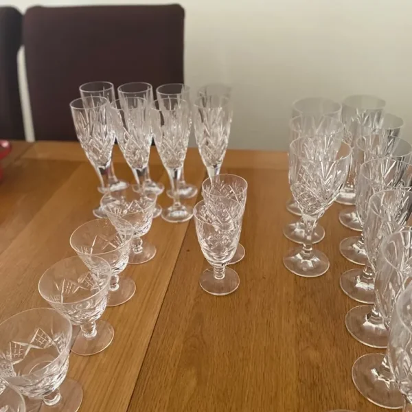 Crystal glasses