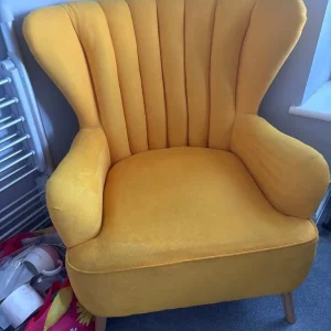 Yellow armchair