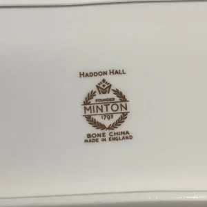 Vintage Minton Haddon Hall Sandwich Plate Tray - Image 8