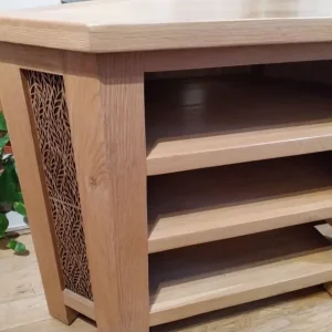 Oak TV unit - Image 3
