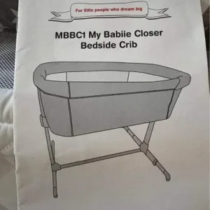 My babiie next to me crib