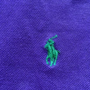 RALPH LAUREN POLO men’s long sleeve polo shirt,XL,Purple,Very Good Condition - Image 4