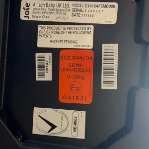 Joie Spin 360 0+1 Child Car Seat FREE - Image 5