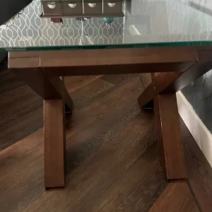 Glass coffee table - Image 2