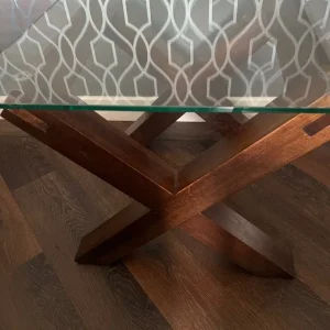 Glass coffee table - Image 3