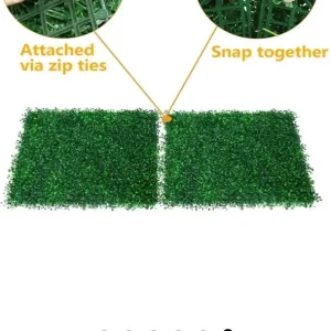 Artificial Boxwood hedge panels - Image 3