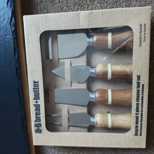 Slate serving platter and 4 piece cheese tool set. - Image 4