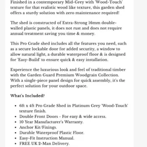 Garden shed - Image 3