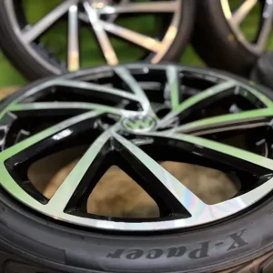 *BRAND NEW* VW GOLF R SPIELBERG STYLE 18” 5x112 ALLOY WHEELS + NEW TYRES A3 CADDY GOLF SEAT SKODA - Image 6