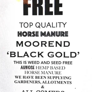 FREE TOP QUALITY HORSE MANURE