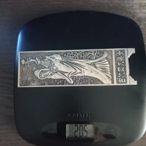 Ancient Egypt pure silver ingot scroll weights - Image 3