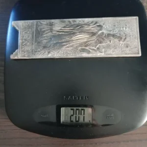 Ancient Egypt pure silver ingot scroll weights - Image 5