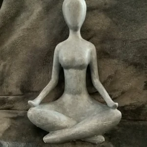 Lady yoga pose ornament