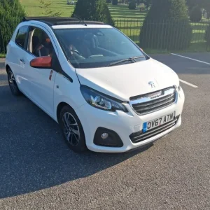 2017 Peugeot 108 1.2 PureTech Roland Garros [Nav] 3dr HATCHBACK Petrol Manual