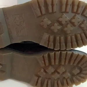 Dr Martens docs boots metallic purple made in England - Image 5