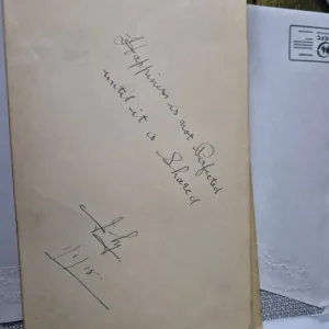 Autographs book - Image 4