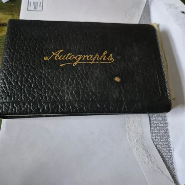 Autographs book