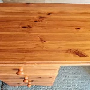 Small pine desk - Image 8