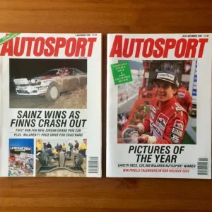 Autosport - F1, WRC, GT, BTCC - Sep to Dec 1990 (10 issues) - Image 2