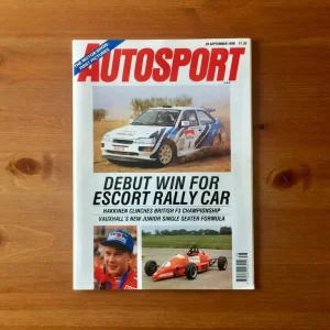 Autosport - F1, WRC, GT, BTCC - Sep to Dec 1990 (10 issues) - Image 6