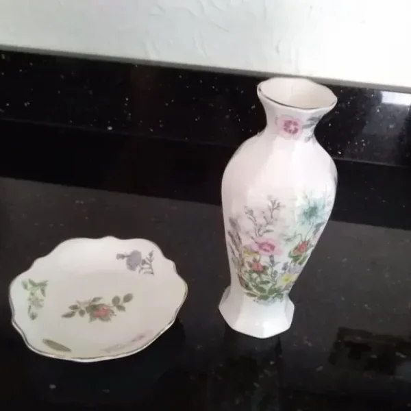 Vase and Dish
