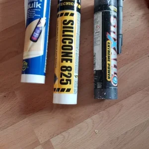 Caulk, silicone 825 & stixall Power bond