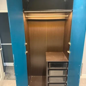 IKEA PAX/FARDAL double wardrobe with High Gloss doors. Excellent condition - Image 2