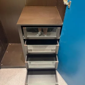 IKEA PAX/FARDAL double wardrobe with High Gloss doors. Excellent condition - Image 3