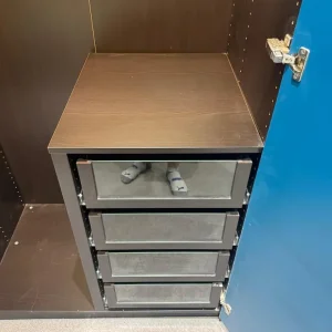 IKEA PAX/FARDAL double wardrobe with High Gloss doors. Excellent condition - Image 5