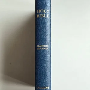 1951 Antique Masonic Bible KJV Authorise Version Like New with Box - Image 3