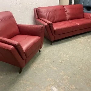 Barker Stonehouse 3+1 Seater Leather Sofas - Image 5