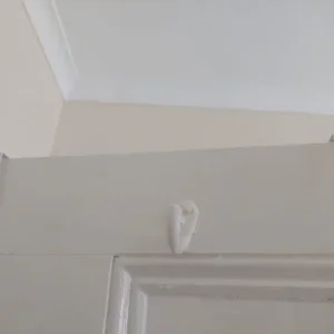 Mirror with white handles - Image 2