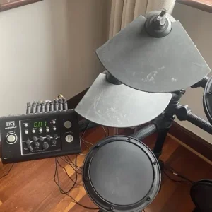 Session Pro DD502 J - Electric Drum Kit - Fully Working - Black - Image 2