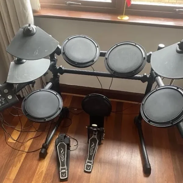 Session Pro DD502 J - Electric Drum Kit - Fully Working - Black