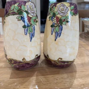 Pair of Art Deco Vases - Image 2
